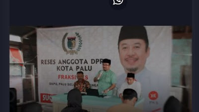 Reses Anggota DPRD Kota Palu serap Aspirasi Warga