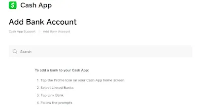 Link Bank Account To Cash App Without Debit Card