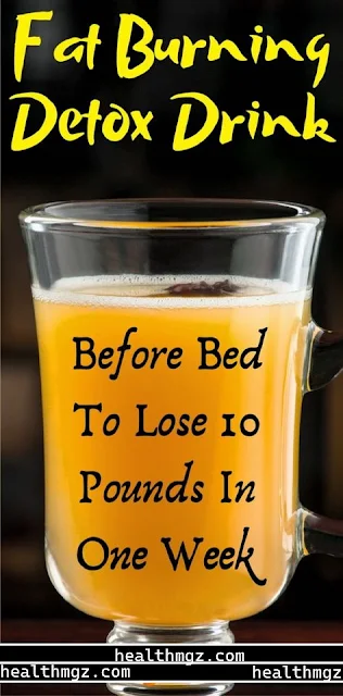 The best detox drink before bed to lose 10 pounds in one week