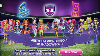 MLP Equestria Girls Friendship Games Sporty Style Deluxe Doll