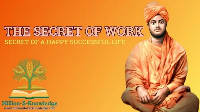 The Secret of Work By Swami Vivekananda