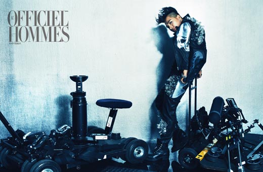 Taeyang L'Officiel Hommes Magazine Scans