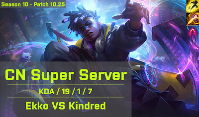 Ekko JG vs Kindred - CN Super Server 10.25