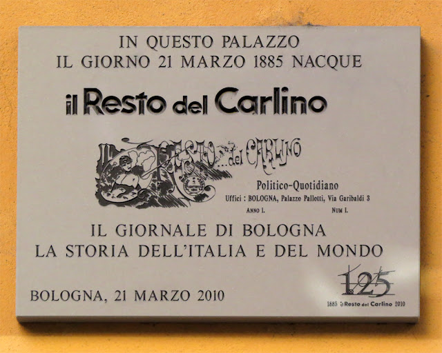 Il Resto del Carlino, Palazzo Pallotti, Via Garibaldi, Bologna