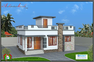  700  SQFT PLAN  AND ELEVATION FOR MIDDLE CLASS FAMILY 