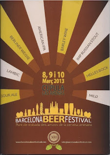 poster del barcelona beer festival 2013