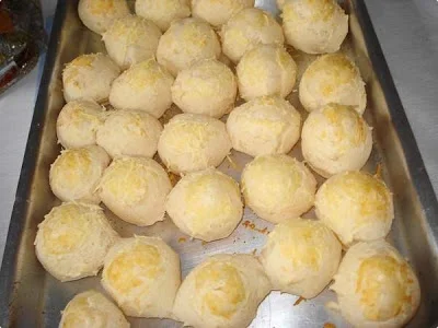 Receita de Pão de Queijo