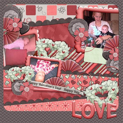 Mommy Me Time Scrapper - Love Is - Love1