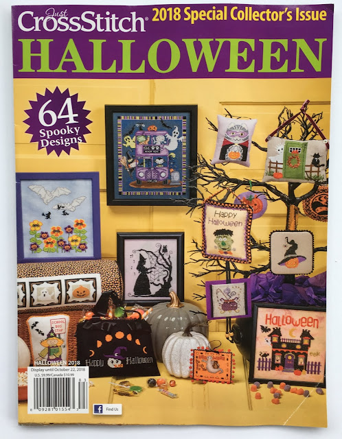 Just CrossStitch Halloween Special 2018 cover