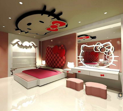 model plafon gypsum kamar tidur kecil