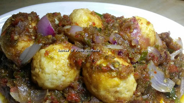 Sambal lada api telur - Dari Dapur Kak Tie