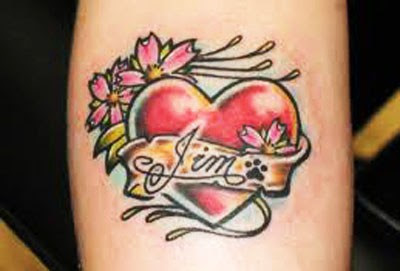 heart tattoo design