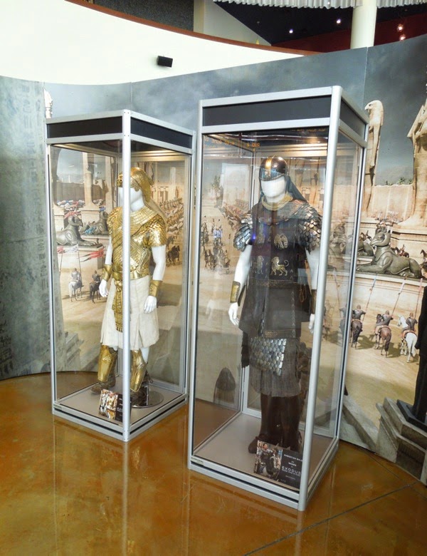 Exodus Gods and Kings movie costume exhibit