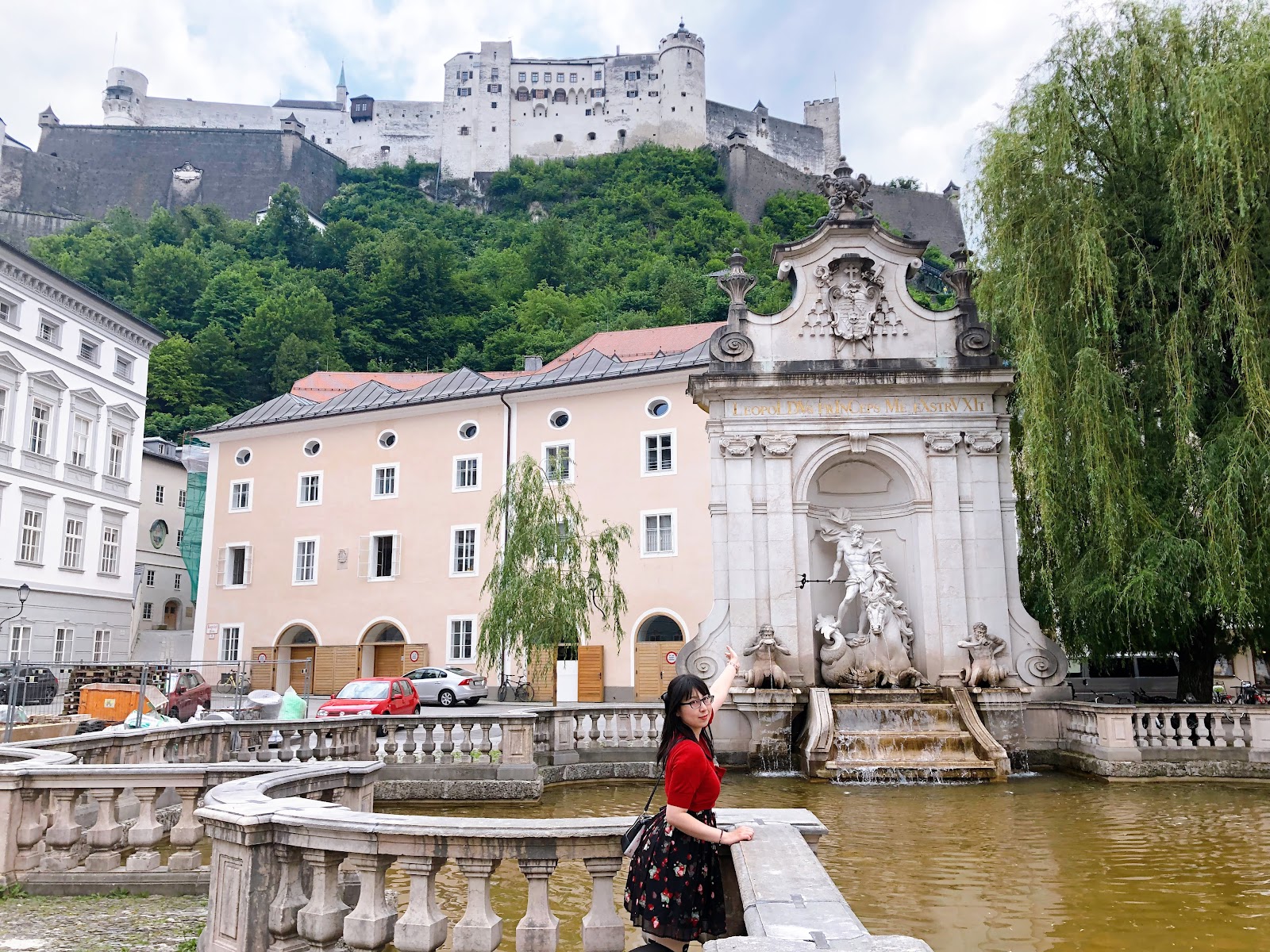 【奧地利-Salzburg】薩爾斯堡景點│薩爾斯堡主教宮殿廣