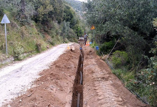 Υδροδότηση των οικισμών Μενινά, Κάτω Καρβέλι και Άγιος Φανούριος