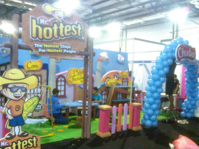 Dekorasi Styrofoam stand booth pameran