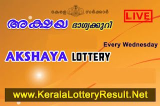 Kerala Lottery Akshaya Winners Result List 2022
