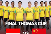 Tim Thomas dan Uber Indonesia Lolos ke Final