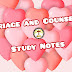 Marriage and Counseling Notes | Pastoral Counseling | Family Counseling 