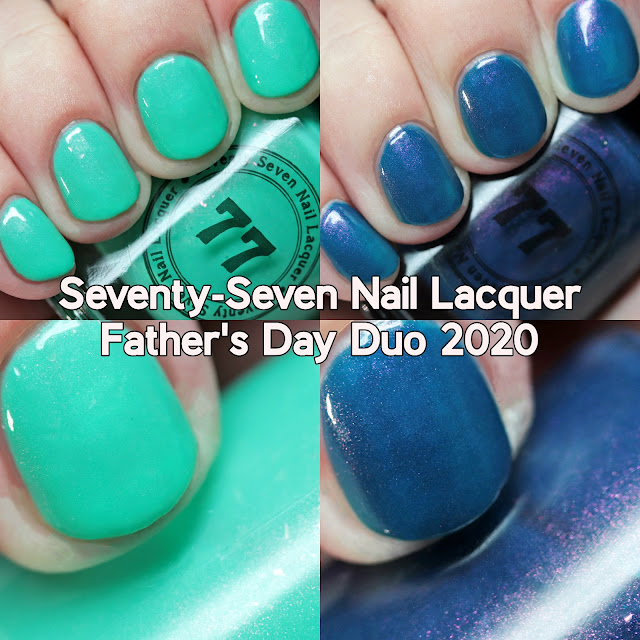 Seventy-Seven Nail Lacquer Father's Day Duo 2020