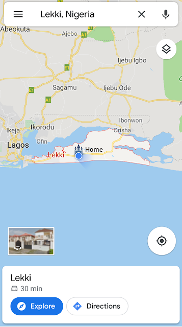 Lekki postal & zip codes in Lagos, Nigeria