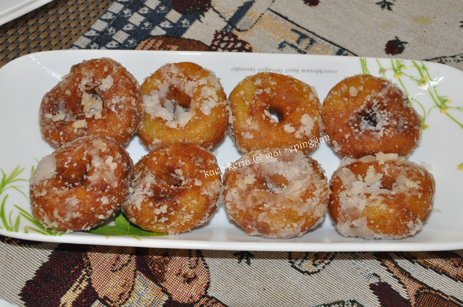 Mai Sepinggan: CUCUR KERIA @ KUEH KERIA- DONUT UBI (?)