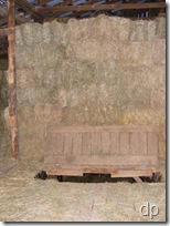 more hay in th barn loft