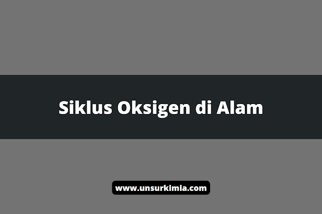 Unsur Kimia Oksigen