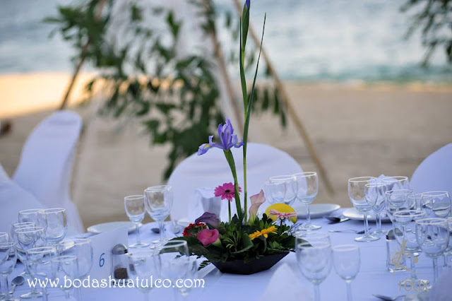 boda en playa, beach wedding, Oaxaca, México, Bodas Huatulco, Wedding Planner