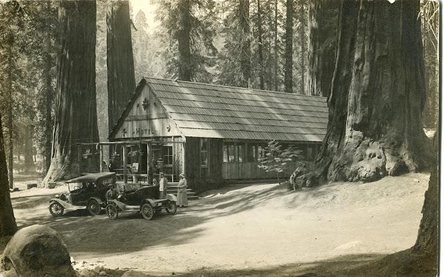 Sequoia National Park in 1916.  Hotel