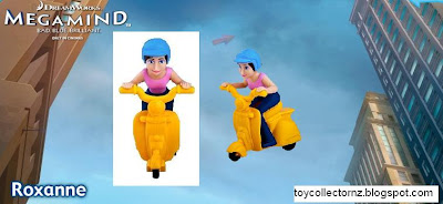 McDonalds Megamind Happy Meal toys - NZ and Australia release - Roxanne