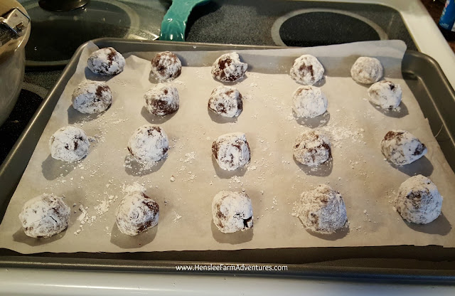 Cookies ready to bake