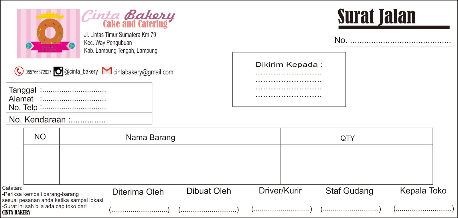 PEMAHAMAN SURAT JALAN  Titania Faudi Afifah