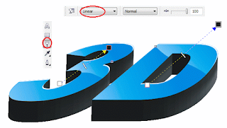 Cara Membuat Tulisan 3D Keren di CorelDRAW x4