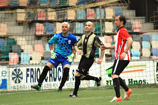 Torneo triangular de veteranos con el Barakaldo, Athletic y Eibar