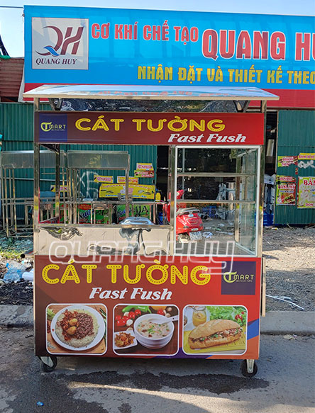 Xe xôi bánh mì 2m giá rẻ, chất lượng cao tại Quang Huy