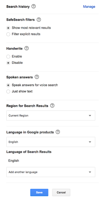 New Results Per Page Search Settings Option
