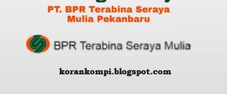 Lowongan kerja pekanbaru PT. BPR Terabina Seraya Mulia Desember 2020