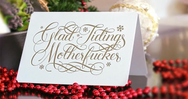 Beautifully Profane Christmas Cards