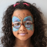 Butterfly Face Painting