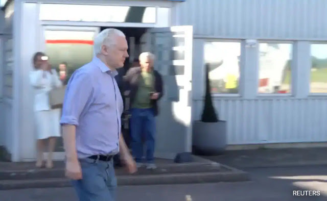Julian Assange Freed From UK Prison After He Strikes Plea Deal With US