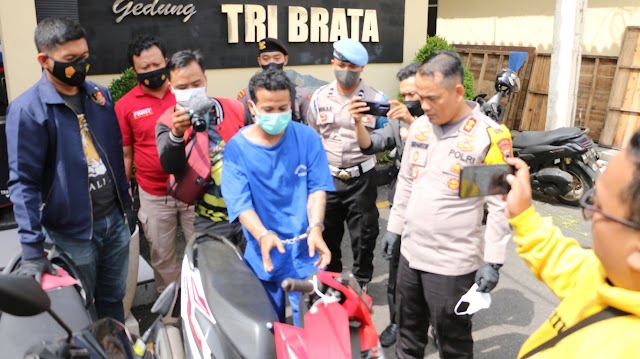 Bermodal Kunci T Pria Warga Buluspesantren Sikat 8 Unit Sepeda Motor Matic