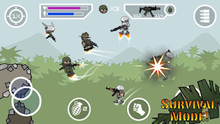 Download Game Doodle Army 2 Mini Militia Mega MOD APK Terbaru