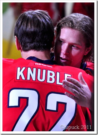 Congratulating Knuble