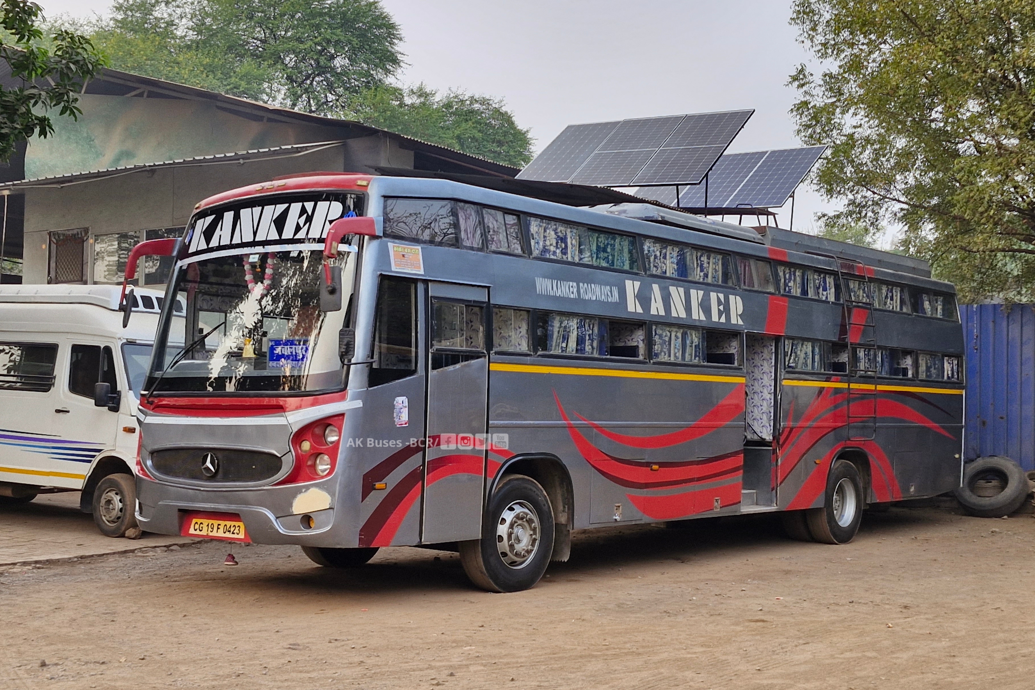 Kanker Roadways Raipur To Jabalpur Bus