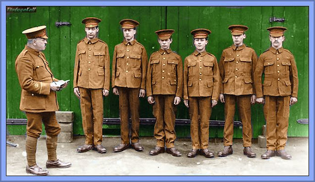 New Teen Recruits Bermondsey, London 1915