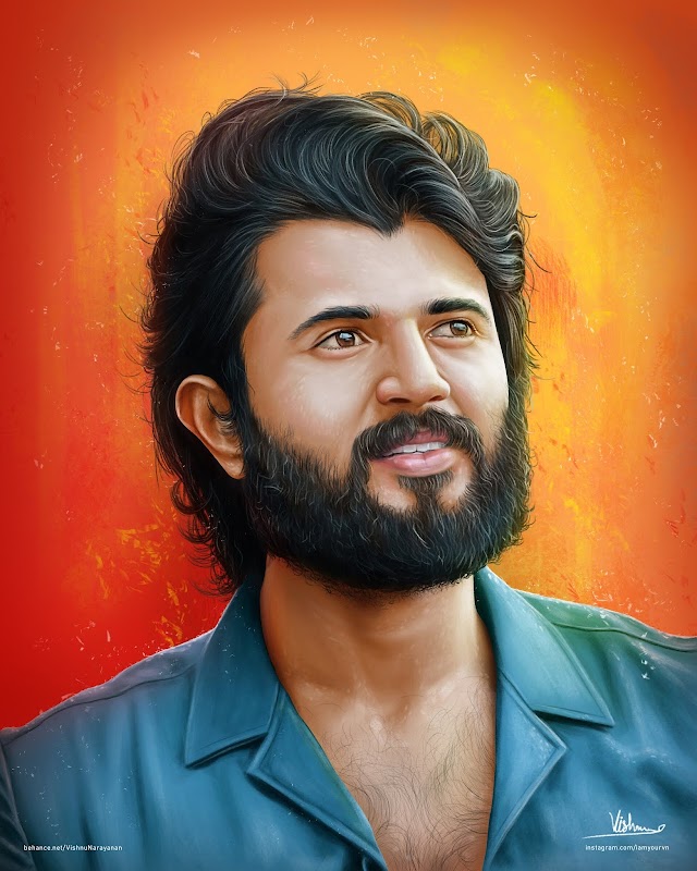Tollywood Heros Digital Paint Photos Download