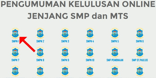 Cara Melihat Hasil UN dengan Nomor Peserta di 27 Website Pengumuman Kelulusan SMP/MTs 2016 Online Kota Pangkal Pinang