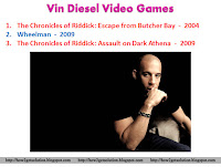 vin diesel movies, list of all video games, the chronicles of riddick: escape from butcher bay, wheelman, the chronicles of riddick: assault on dark athena, picture download today