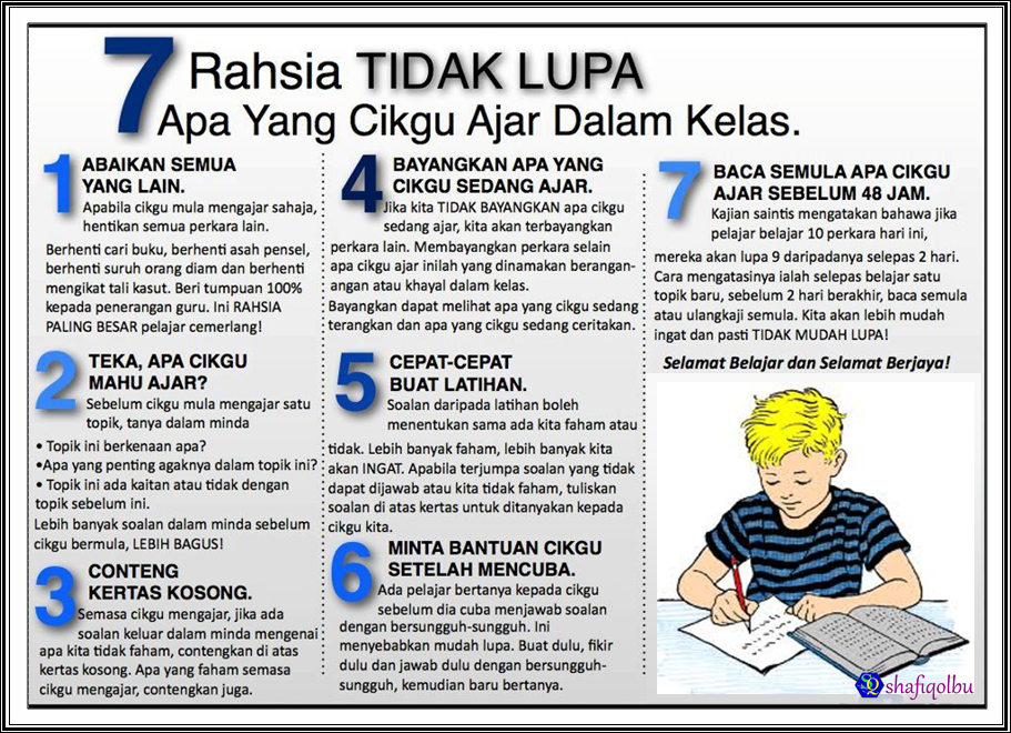 PELANGI KEHIDUPAN: Tips Belajar dan Berjaya di Universiti